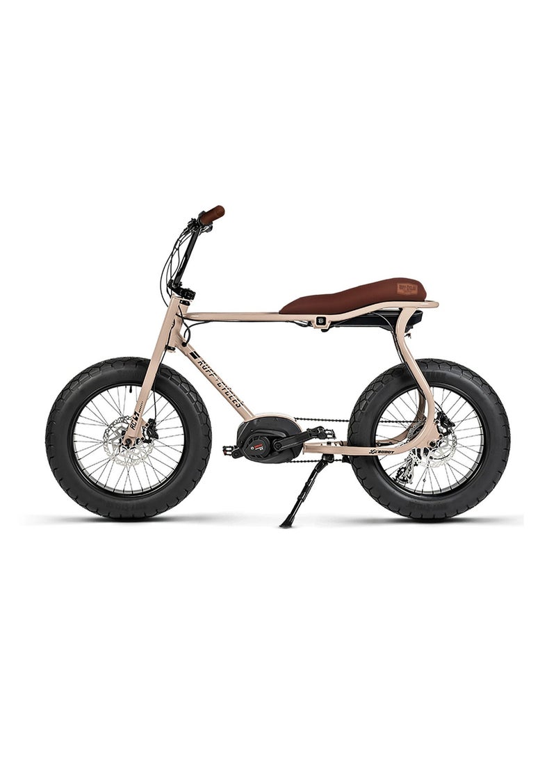 Ruff Cycles Lil'Buddy Men's E-Bike, Bosch Active Line Motor, Fano Grey, Cruiser Style, Fat Tyres - Image 4